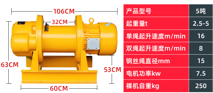 電動(dòng)卷?yè)P機和電動(dòng)葫蘆一樣嗎？有什么區別